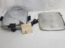 Vintage Westinghouse Waffle Maker Chrome HW40T Made in USA 1200W 115V READ picture