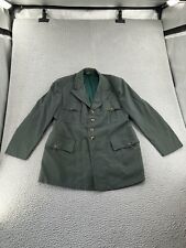 Vintage US Army Military Blazer Mens 48 Regular Green Wool Coat Uniform Jacket picture