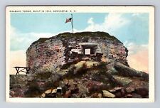 Newcastle NH-New Hampshire, Walbach Tower, Antique Vintage Souvenir Postcard picture