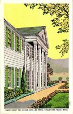 Sweetheart Tea House Shelburne Falls MA Unused White Border Postcard c1928 picture