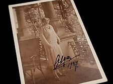 1927 Duchess Olga of Wurttemberg Signed Photo Postcard Autograph German Royalty  picture