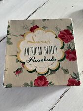 Luxor Savon Soap American Beauty Vintage 1930s/1940s USA Red Rosebuds 7