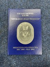 USS San Jacinto CG-56 'operation Iraqi freedom' 2002-2003 Cruise Book (USN) picture