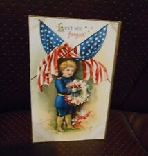 Ellen Clapsaddle Patriotic Postcard picture
