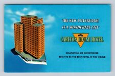 Pittsburgh PA-Pennsylvania, Carlton House Hotel, Advertising Vintage Postcard picture