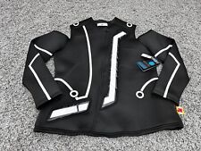 NEW Disney Tron Jacket Adult Extra Large Black Lightcycle Run Light Up Costume picture