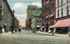 SW Grand Rapids MI 1906 Streetcar Days Grand Rapids Grand Haven & Muskegeon RR picture