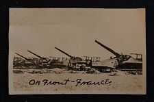 WWI - WWII Tanks at the Front France B/W Vintage Photo Post Card CF  picture