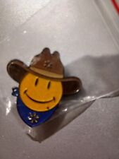 Walmart Lapel 2022 Rare Cowboy Pin Spark Wal-mart Pinback New picture