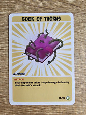 hermitcraft tcg card, effect - Book Of Thorns picture