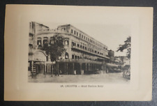 India Calcutta Great Eastern hotel  RPPC Unwritten postcard picture