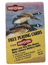 Vintage 1983 NOS RAYOVAC Free Playing Cards Giveaway with Purchase Paul Birling picture