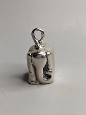 Vtg. BP Bart Pass Sterling Silver Lost Wax Casting (Method) Elephant Mini Bell picture