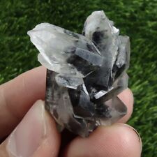 Natural Aesthetic Brookite Included Quartz Crystal With Interconnected Structure picture