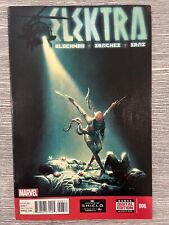 Elektra 006 Marvel Comic Book. See Pictures In New Bag & Boarder. Tare Rear LT picture