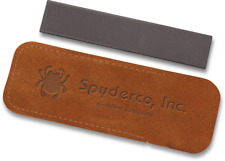 Spyderco Pocket Stone Medium Grit Brown Ceramic Lightweight Knife Sharpener 303M picture