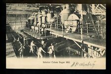 Advertising postcard Sugar Mill industry Vintage 1910 picture