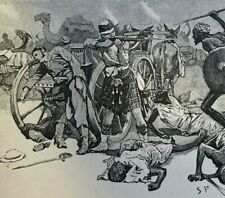 1891 Victoria Cross Winners W. Jones Henry Hook Thomas Edwards illustrated picture