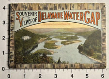 Rare Vintage Postcard Souvenir Folder Delaware Water Gap Antique c1920s picture