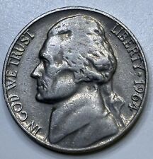 1964 Jefferson Nickel No Mint Mark Very Fine Rare Coin picture