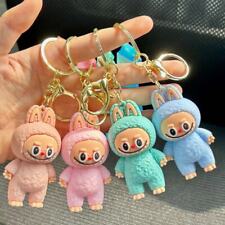 POP MART Labubu The Monsters Etciting Macaron Plush Series Keychains picture