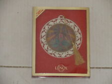 LENOX FIRST 1ST IN SERIES GLASS CANDLE CHRISTMAS TREE ORNAMENT IN BOX MINTY picture