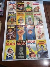 MAD MAGAZINE Extravaganza Lot of 16 issues  Dating back to 1960s.  picture