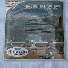 Vintage View Master BANFF Canadian Rockets Reels Packet Sawyer's A 004 picture