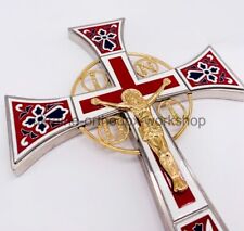 Maltese Cross With Enamel And Gilding Red and White picture