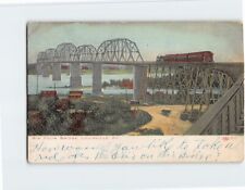 Postcard Four Bridge Louisville Kentucky USA picture