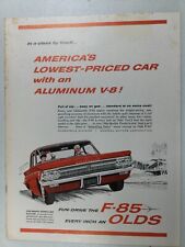 OldsAdv39 Vintage Advertisement 1962 Oldsmobile F-85 May 1962 #1 picture