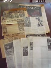 Lot of 8 Judy Garland original article Daily News 1969/LA Calendar 1988/Time/etc picture