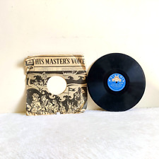 Vintage 78 RPM Gujarati Song Vasant Naya GE.8367 Columbia Record Decorative R4 picture