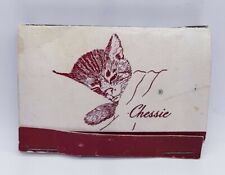 Vintage CHESSIE THE CAT CHESAPEAKE & OHIO RAILROAD Advertising Golf Tees Sleeve picture