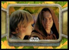 2024 Star Wars Chrome Sapphire Edition #96 The Fate Anakin Skywalker Yellow /75 picture