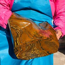 45.27LB Rare Natural Beautiful Yellow Tiger Crystal Mineral Specimen Heals 401 picture