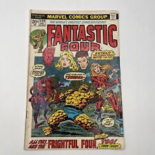 Fantastic Four #129 (1st Series) Marvel Dec 1972 1st Appear Thundra picture