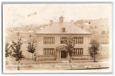 c1910's High School Building Mineville New York NY RPPC Photo Antique Postcard picture