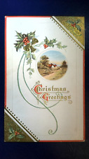 C 1915 Christmas Postcard   {{PC450 picture