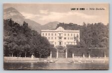 Lake Como Villa Carlotta in Italy Vintage Postcard 0612 picture