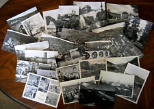 1940's-1960's EUROPEAN Black & White PHOTO POSTCARDS Lot of 27 Most Unposted picture