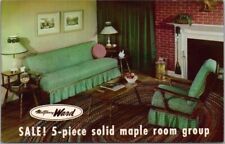 MONTGOMERY WARD Furniture Advertising Postcard 