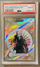 2023 Kakawow Disney Star Wars #58 Grand Inquisitor /100 Silver Fireworks PSA 10 picture
