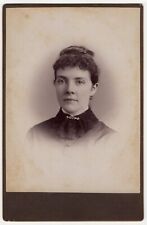 PRETTY WOMAN AND BLACK LACE : CHICAGO, ILLINOIS : CABINET CARD picture