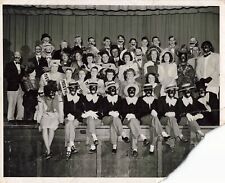 NW CONTROVERSIAL Joint Elberta & Frankfort MI High School 1950s VARIETY SHOW picture