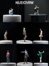 1/64 Diorama Figure Model Outdoor Street Figure Model Scene Display Doll Model picture
