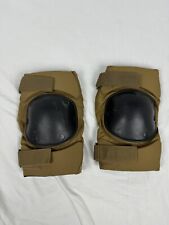 U.S. Military Army Knee Pads Coyote Brown/Black Size Medium (Lightly Used) picture