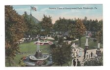 PITTSBURGH PA KENNYWOOD PARK BIRDS EYE VIEW CIRCA 1915 picture