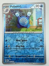 Pokemon TCG Card 151 Collection 061/165 Reverse Holo Poliwhirl picture