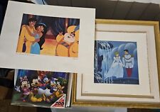Disney Fine Art Classics So This is Love Cinderella Serigraph Mixed Media Lot picture